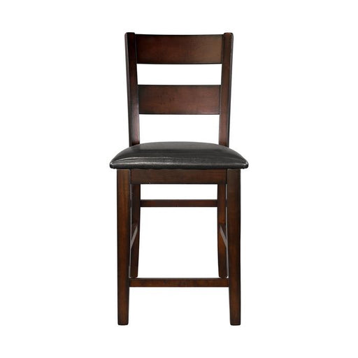 Mantello Counter Height Chair in Cherry (Set of 2) - Premium Barstool from Homelegance (Titan Warehouse) - Just $101.40! Shop now at Furniture Wholesale Plus  We are the best furniture store in Nashville, Hendersonville, Goodlettsville, Madison, Antioch, Mount Juliet, Lebanon, Gallatin, Springfield, Murfreesboro, Franklin, Brentwood