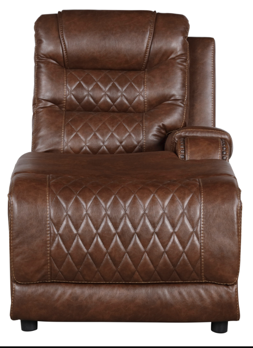 Putnam Power Right Side Reclining Chaise with USB Port in Brown 9405BR-RCPW - Premium Chaise from Homelegance (Titan Warehouse) - Just $731.25! Shop now at Furniture Wholesale Plus  We are the best furniture store in Nashville, Hendersonville, Goodlettsville, Madison, Antioch, Mount Juliet, Lebanon, Gallatin, Springfield, Murfreesboro, Franklin, Brentwood