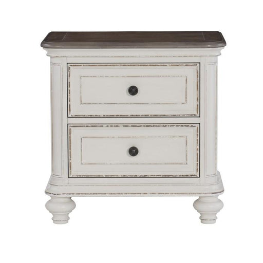 Baylesford Nightstand in Two Tone 1624W-4 - Premium Nightstand from Homelegance (Titan Warehouse) - Just $321.75! Shop now at Furniture Wholesale Plus  We are the best furniture store in Nashville, Hendersonville, Goodlettsville, Madison, Antioch, Mount Juliet, Lebanon, Gallatin, Springfield, Murfreesboro, Franklin, Brentwood