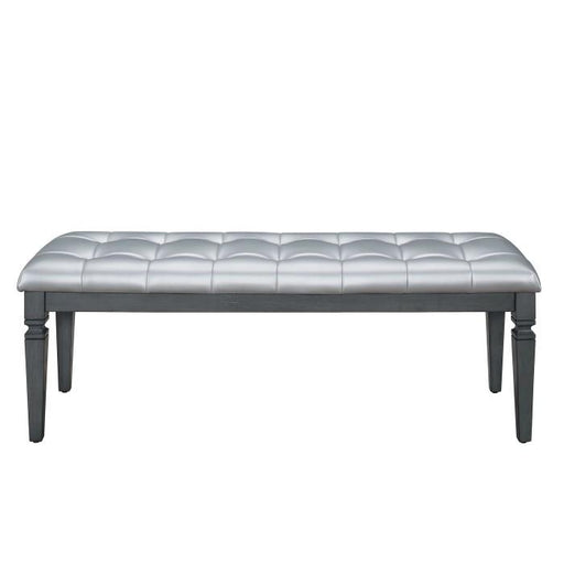 Allura Bed Bench in Gray 1916GY-FBH - Premium Bench from Homelegance (Titan Warehouse) - Just $181.35! Shop now at Furniture Wholesale Plus  We are the best furniture store in Nashville, Hendersonville, Goodlettsville, Madison, Antioch, Mount Juliet, Lebanon, Gallatin, Springfield, Murfreesboro, Franklin, Brentwood