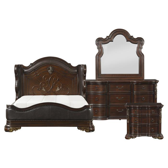 Royal Highlands 4-Piece Bedroom Set - Premium Bedroom Set from Homelegance (Titan Warehouse) - Just $2845.05! Shop now at Furniture Wholesale Plus  We are the best furniture store in Nashville, Hendersonville, Goodlettsville, Madison, Antioch, Mount Juliet, Lebanon, Gallatin, Springfield, Murfreesboro, Franklin, Brentwood