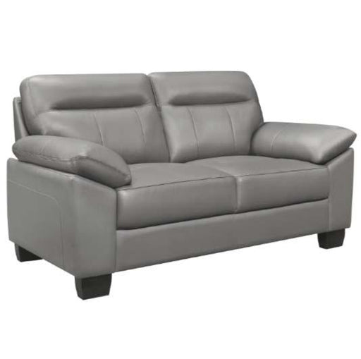 Denizen Loveseat in Gray 9537GRY-2 - Premium Loveseat from Homelegance (Titan Warehouse) - Just $875.55! Shop now at Furniture Wholesale Plus  We are the best furniture store in Nashville, Hendersonville, Goodlettsville, Madison, Antioch, Mount Juliet, Lebanon, Gallatin, Springfield, Murfreesboro, Franklin, Brentwood