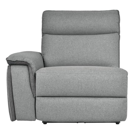 Maroni Power LSF Reclining Chair with Power Headrest and USB Port in Dark Gray/Light Gray 8259-LRPWH - Premium Chair from Homelegance (Titan Warehouse) - Just $670.80! Shop now at Furniture Wholesale Plus  We are the best furniture store in Nashville, Hendersonville, Goodlettsville, Madison, Antioch, Mount Juliet, Lebanon, Gallatin, Springfield, Murfreesboro, Franklin, Brentwood