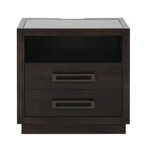 Larchmont Nightstand in Charcoal 5424-4 - Premium Nightstand from Homelegance (Titan Warehouse) - Just $409.50! Shop now at Furniture Wholesale Plus  We are the best furniture store in Nashville, Hendersonville, Goodlettsville, Madison, Antioch, Mount Juliet, Lebanon, Gallatin, Springfield, Murfreesboro, Franklin, Brentwood