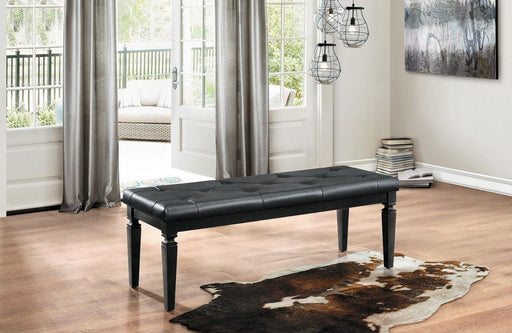 Allura Bed Bench in Black 1916BK-FBH - Premium Bench from Homelegance (Titan Warehouse) - Just $181.35! Shop now at Furniture Wholesale Plus  We are the best furniture store in Nashville, Hendersonville, Goodlettsville, Madison, Antioch, Mount Juliet, Lebanon, Gallatin, Springfield, Murfreesboro, Franklin, Brentwood