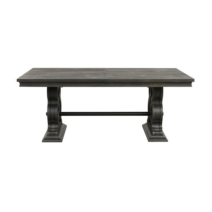 Arasina Dining Table in Dark Pewter 5559N-96* - Premium Dining Table from Homelegance (Titan Warehouse) - Just $762.45! Shop now at Furniture Wholesale Plus  We are the best furniture store in Nashville, Hendersonville, Goodlettsville, Madison, Antioch, Mount Juliet, Lebanon, Gallatin, Springfield, Murfreesboro, Franklin, Brentwood