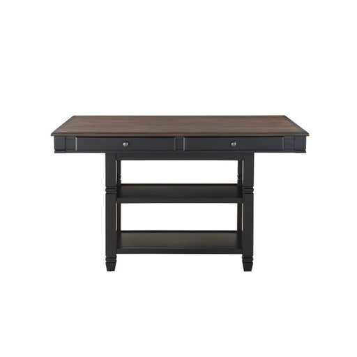 Baywater Counter Height Table in Natural and Black 5705BK-36 - Premium Table from Homelegance (Titan Warehouse) - Just $524.55! Shop now at Furniture Wholesale Plus  We are the best furniture store in Nashville, Hendersonville, Goodlettsville, Madison, Antioch, Mount Juliet, Lebanon, Gallatin, Springfield, Murfreesboro, Franklin, Brentwood