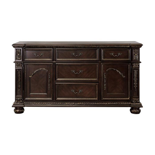 Catalonia Buffet in Cherry 1824-55 - Premium Buffet from Homelegance (Titan Warehouse) - Just $992.55! Shop now at Furniture Wholesale Plus  We are the best furniture store in Nashville, Hendersonville, Goodlettsville, Madison, Antioch, Mount Juliet, Lebanon, Gallatin, Springfield, Murfreesboro, Franklin, Brentwood