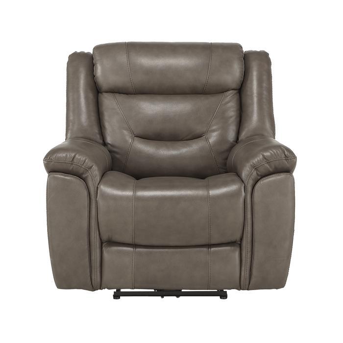 Danio Power Double Reclining Chair with Power Headrests in Brownish Gray 9528BRG-1PWH - Premium Chair from Homelegance (Titan Warehouse) - Just $1031.55! Shop now at Furniture Wholesale Plus  We are the best furniture store in Nashville, Hendersonville, Goodlettsville, Madison, Antioch, Mount Juliet, Lebanon, Gallatin, Springfield, Murfreesboro, Franklin, Brentwood