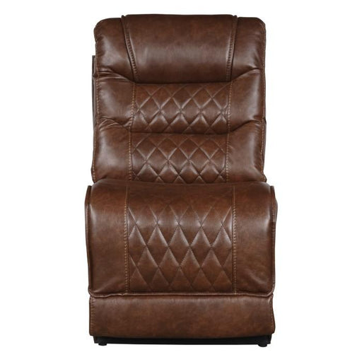 Putnam Armless Chair in Brown 9405BR-AC - Premium Chair from Homelegance (Titan Warehouse) - Just $273! Shop now at Furniture Wholesale Plus  We are the best furniture store in Nashville, Hendersonville, Goodlettsville, Madison, Antioch, Mount Juliet, Lebanon, Gallatin, Springfield, Murfreesboro, Franklin, Brentwood