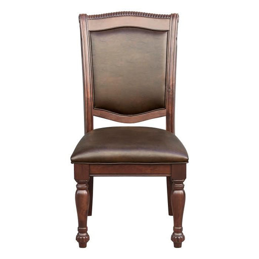 Lordsburg Side Chair in Brown Cherry (Set of 2) - Premium Dining Chair from Homelegance (Titan Warehouse) - Just $126.75! Shop now at Furniture Wholesale Plus  We are the best furniture store in Nashville, Hendersonville, Goodlettsville, Madison, Antioch, Mount Juliet, Lebanon, Gallatin, Springfield, Murfreesboro, Franklin, Brentwood