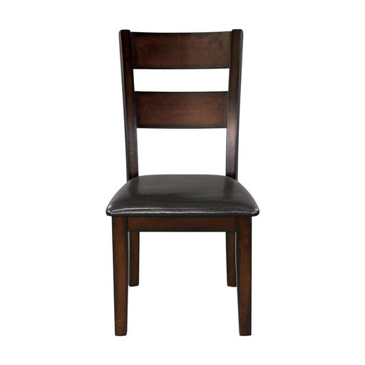 Mantello Side Chair in Cherry (Set of 2) - Premium Dining Chair from Homelegance (Titan Warehouse) - Just $97.50! Shop now at Furniture Wholesale Plus  We are the best furniture store in Nashville, Hendersonville, Goodlettsville, Madison, Antioch, Mount Juliet, Lebanon, Gallatin, Springfield, Murfreesboro, Franklin, Brentwood