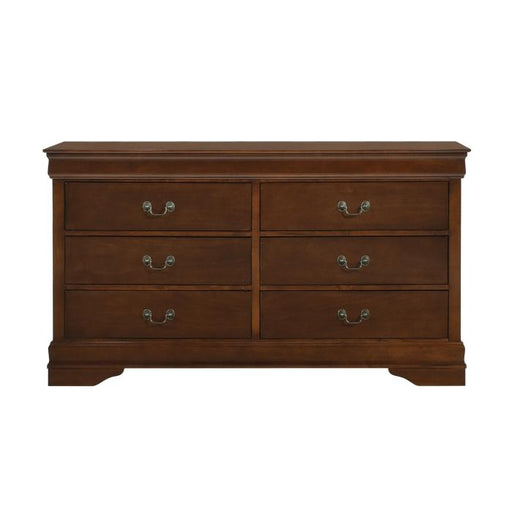 Mayville 6 Drawer Dresser in Brown Cherry 2147-5 - Premium Dresser from Homelegance (Titan Warehouse) - Just $390! Shop now at Furniture Wholesale Plus  We are the best furniture store in Nashville, Hendersonville, Goodlettsville, Madison, Antioch, Mount Juliet, Lebanon, Gallatin, Springfield, Murfreesboro, Franklin, Brentwood