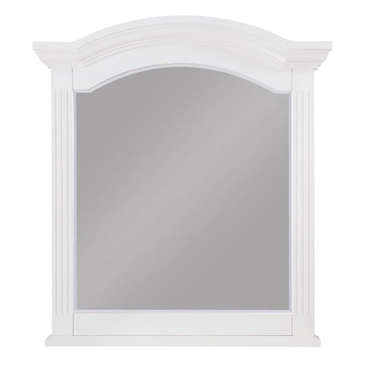 Meghan Mirror in White 2058WH-6 - Premium Mirror from Homelegance (Titan Warehouse) - Just $154.05! Shop now at Furniture Wholesale Plus  We are the best furniture store in Nashville, Hendersonville, Goodlettsville, Madison, Antioch, Mount Juliet, Lebanon, Gallatin, Springfield, Murfreesboro, Franklin, Brentwood