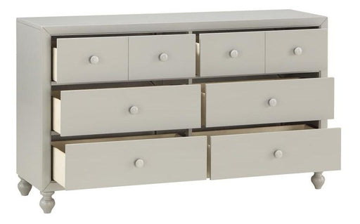 Wellsummer 6 Drawer Dresser in Gray 1803GY-5 - Premium Dresser from Homelegance (Titan Warehouse) - Just $520.65! Shop now at Furniture Wholesale Plus  We are the best furniture store in Nashville, Hendersonville, Goodlettsville, Madison, Antioch, Mount Juliet, Lebanon, Gallatin, Springfield, Murfreesboro, Franklin, Brentwood