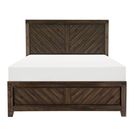 Parnell King Panel Bed in Rustic Cherry 1648K-1EK* - Premium Bed from Homelegance (Titan Warehouse) - Just $493.35! Shop now at Furniture Wholesale Plus  We are the best furniture store in Nashville, Hendersonville, Goodlettsville, Madison, Antioch, Mount Juliet, Lebanon, Gallatin, Springfield, Murfreesboro, Franklin, Brentwood