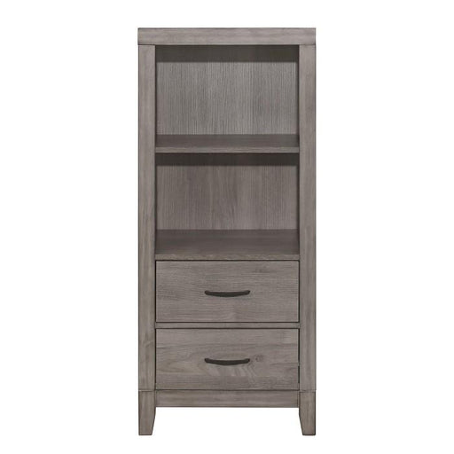 Woodrow Pier/Tower Nightstand in Gray 2042NB-10 - Premium Nightstand from Homelegance (Titan Warehouse) - Just $290.55! Shop now at Furniture Wholesale Plus  We are the best furniture store in Nashville, Hendersonville, Goodlettsville, Madison, Antioch, Mount Juliet, Lebanon, Gallatin, Springfield, Murfreesboro, Franklin, Brentwood