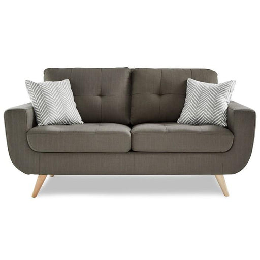 Deryn Loveseat in Gray 8327GY-2 - Premium Loveseat from Homelegance (Titan Warehouse) - Just $563.55! Shop now at Furniture Wholesale Plus  We are the best furniture store in Nashville, Hendersonville, Goodlettsville, Madison, Antioch, Mount Juliet, Lebanon, Gallatin, Springfield, Murfreesboro, Franklin, Brentwood