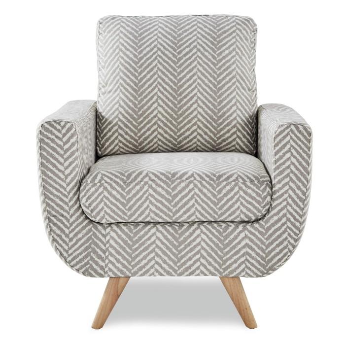 Homelegance Furniture Deryn Accent Chair in Gray 8327GY-1S - Premium Chair from Homelegance (Titan Warehouse) - Just $427.05! Shop now at Furniture Wholesale Plus  We are the best furniture store in Nashville, Hendersonville, Goodlettsville, Madison, Antioch, Mount Juliet, Lebanon, Gallatin, Springfield, Murfreesboro, Franklin, Brentwood