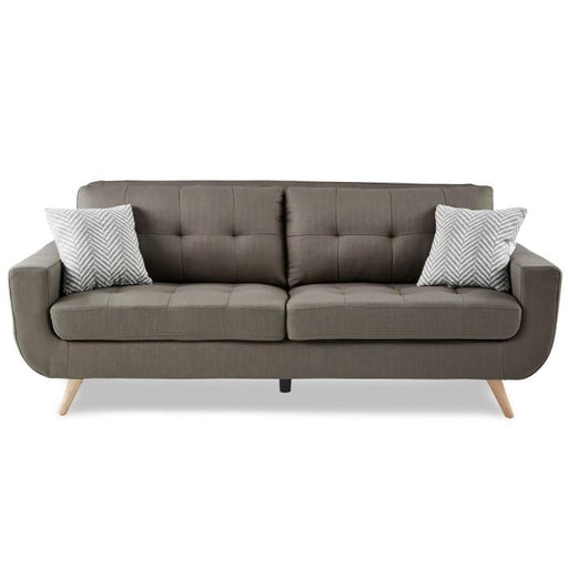 Deryn Sofa in Gray 8327GY-3 - Premium Sofa from Homelegance (Titan Warehouse) - Just $680.55! Shop now at Furniture Wholesale Plus  We are the best furniture store in Nashville, Hendersonville, Goodlettsville, Madison, Antioch, Mount Juliet, Lebanon, Gallatin, Springfield, Murfreesboro, Franklin, Brentwood