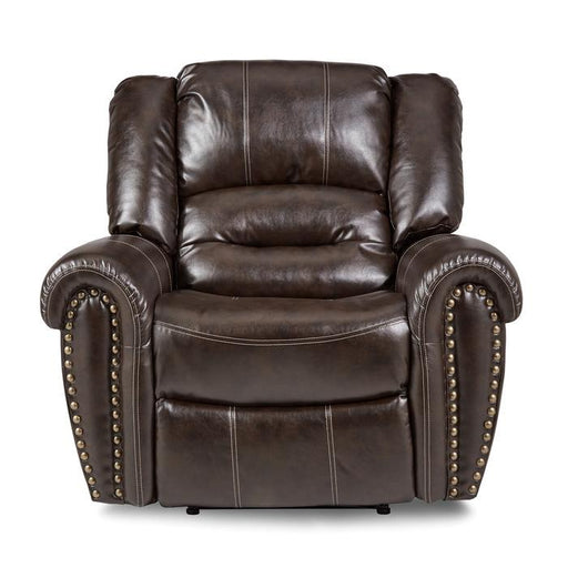 Homelegance Furniture Center Hill Glider Reclining Chair in Dark Brown 9668BRW-1 - Premium Chair from Homelegance (Titan Warehouse) - Just $680.06! Shop now at Furniture Wholesale Plus  We are the best furniture store in Nashville, Hendersonville, Goodlettsville, Madison, Antioch, Mount Juliet, Lebanon, Gallatin, Springfield, Murfreesboro, Franklin, Brentwood