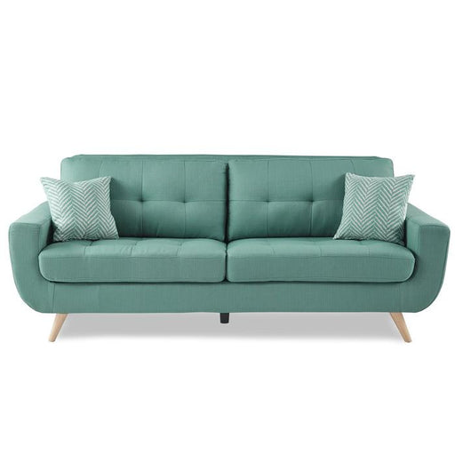 Deryn Sofa in Teal 8327TL-3 - Premium Sofa from Homelegance (Titan Warehouse) - Just $680.55! Shop now at Furniture Wholesale Plus  We are the best furniture store in Nashville, Hendersonville, Goodlettsville, Madison, Antioch, Mount Juliet, Lebanon, Gallatin, Springfield, Murfreesboro, Franklin, Brentwood