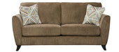 Jackson Furniture Alyssa Loveseat in Latte/Spring 421502 - Premium Loveseat from Jackson - Just $616.68! Shop now at Furniture Wholesale Plus  We are the best furniture store in Nashville, Hendersonville, Goodlettsville, Madison, Antioch, Mount Juliet, Lebanon, Gallatin, Springfield, Murfreesboro, Franklin, Brentwood