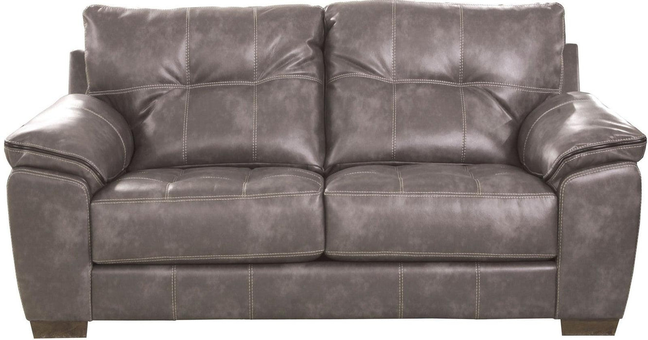 Jackson Furniture Hudson Loveseat in Steel 4396-02 - Premium Loveseat from Jackson - Just $783.72! Shop now at Furniture Wholesale Plus  We are the best furniture store in Nashville, Hendersonville, Goodlettsville, Madison, Antioch, Mount Juliet, Lebanon, Gallatin, Springfield, Murfreesboro, Franklin, Brentwood