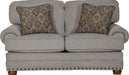 Jackson Furniture Singletary Loveseat in Nickel - Premium Loveseat from Jackson - Just $783.86! Shop now at Furniture Wholesale Plus  We are the best furniture store in Nashville, Hendersonville, Goodlettsville, Madison, Antioch, Mount Juliet, Lebanon, Gallatin, Springfield, Murfreesboro, Franklin, Brentwood