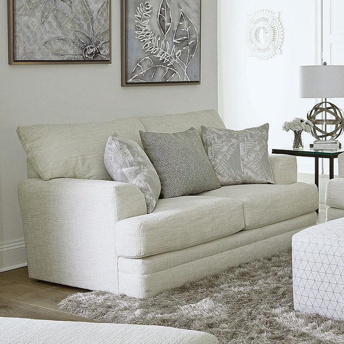 Jackson Furniture Zeller Loveseat in Cream/ Sterling - Premium Loveseat from Jackson - Just $745.18! Shop now at Furniture Wholesale Plus  We are the best furniture store in Nashville, Hendersonville, Goodlettsville, Madison, Antioch, Mount Juliet, Lebanon, Gallatin, Springfield, Murfreesboro, Franklin, Brentwood