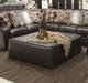 Jackson Furniture Denali 51" Large Ottoman in Chocolate 4378-28 - Premium Ottoman from Jackson - Just $732.46! Shop now at Furniture Wholesale Plus  We are the best furniture store in Nashville, Hendersonville, Goodlettsville, Madison, Antioch, Mount Juliet, Lebanon, Gallatin, Springfield, Murfreesboro, Franklin, Brentwood