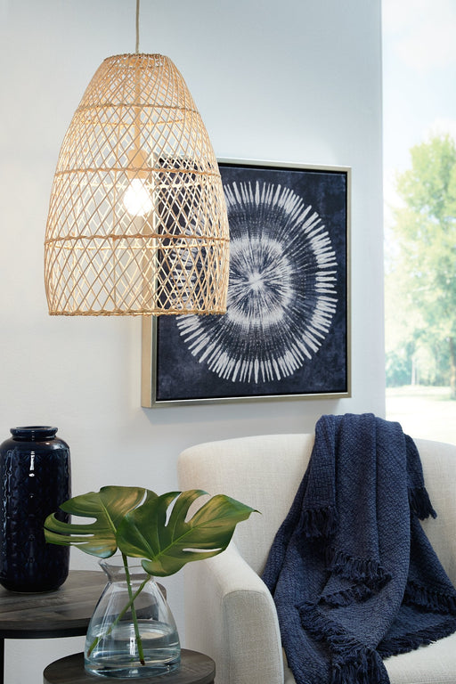 Calett Pendant Light - Premium Pendant from Ashley Furniture - Just $122.03! Shop now at Furniture Wholesale Plus  We are the best furniture store in Nashville, Hendersonville, Goodlettsville, Madison, Antioch, Mount Juliet, Lebanon, Gallatin, Springfield, Murfreesboro, Franklin, Brentwood