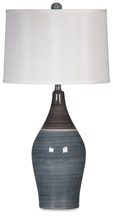 Niobe Table Lamp (Set of 2) - Premium Lamp Set from Ashley Furniture - Just $139.69! Shop now at Furniture Wholesale Plus  We are the best furniture store in Nashville, Hendersonville, Goodlettsville, Madison, Antioch, Mount Juliet, Lebanon, Gallatin, Springfield, Murfreesboro, Franklin, Brentwood