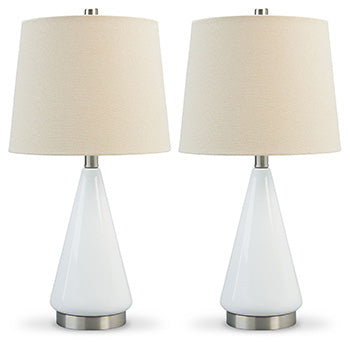 Ackson Table Lamp (Set of 2) - Premium Lamp Set from Ashley Furniture - Just $95.55! Shop now at Furniture Wholesale Plus  We are the best furniture store in Nashville, Hendersonville, Goodlettsville, Madison, Antioch, Mount Juliet, Lebanon, Gallatin, Springfield, Murfreesboro, Franklin, Brentwood