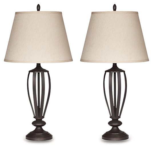 Mildred Table Lamp (Set of 2) - Premium Lamp Set from Ashley Furniture - Just $166.17! Shop now at Furniture Wholesale Plus  We are the best furniture store in Nashville, Hendersonville, Goodlettsville, Madison, Antioch, Mount Juliet, Lebanon, Gallatin, Springfield, Murfreesboro, Franklin, Brentwood