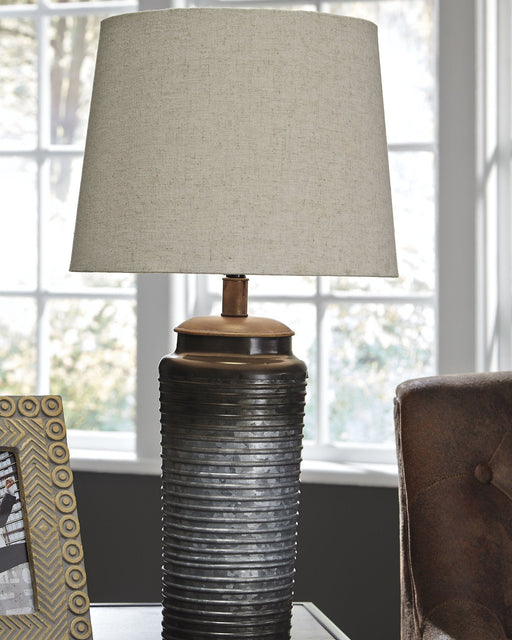 Norbert Table Lamp (Set of 2) - Premium Lamp Set from Ashley Furniture - Just $113.20! Shop now at Furniture Wholesale Plus  We are the best furniture store in Nashville, Hendersonville, Goodlettsville, Madison, Antioch, Mount Juliet, Lebanon, Gallatin, Springfield, Murfreesboro, Franklin, Brentwood