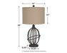 Manasa Table Lamp - Premium Lamp from Ashley Furniture - Just $60.24! Shop now at Furniture Wholesale Plus  We are the best furniture store in Nashville, Hendersonville, Goodlettsville, Madison, Antioch, Mount Juliet, Lebanon, Gallatin, Springfield, Murfreesboro, Franklin, Brentwood