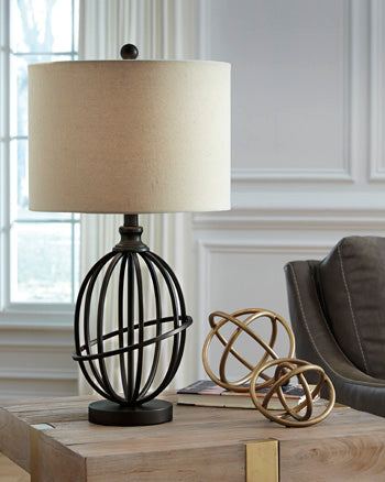 Manasa Table Lamp - Premium Lamp from Ashley Furniture - Just $60.24! Shop now at Furniture Wholesale Plus  We are the best furniture store in Nashville, Hendersonville, Goodlettsville, Madison, Antioch, Mount Juliet, Lebanon, Gallatin, Springfield, Murfreesboro, Franklin, Brentwood