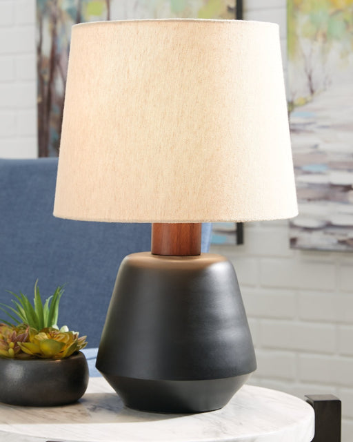 Ancel Table Lamp - Premium Lamp from Ashley Furniture - Just $69.07! Shop now at Furniture Wholesale Plus  We are the best furniture store in Nashville, Hendersonville, Goodlettsville, Madison, Antioch, Mount Juliet, Lebanon, Gallatin, Springfield, Murfreesboro, Franklin, Brentwood