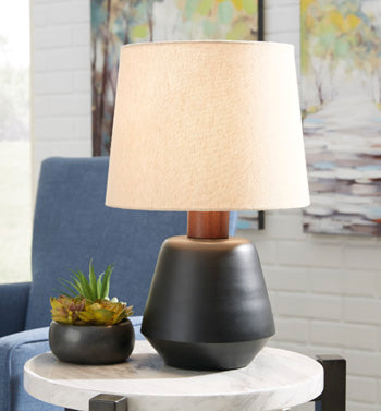 Ancel Table Lamp - Premium Lamp from Ashley Furniture - Just $69.07! Shop now at Furniture Wholesale Plus  We are the best furniture store in Nashville, Hendersonville, Goodlettsville, Madison, Antioch, Mount Juliet, Lebanon, Gallatin, Springfield, Murfreesboro, Franklin, Brentwood