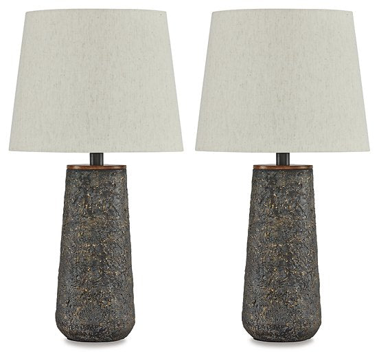 Chaston Table Lamp (Set of 2) - Premium Lamp Set from Ashley Furniture - Just $104.38! Shop now at Furniture Wholesale Plus  We are the best furniture store in Nashville, Hendersonville, Goodlettsville, Madison, Antioch, Mount Juliet, Lebanon, Gallatin, Springfield, Murfreesboro, Franklin, Brentwood