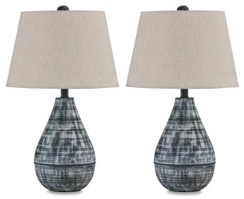 Erivell Table Lamp (Set of 2) - Premium Lamp Set from Ashley Furniture - Just $113.20! Shop now at Furniture Wholesale Plus  We are the best furniture store in Nashville, Hendersonville, Goodlettsville, Madison, Antioch, Mount Juliet, Lebanon, Gallatin, Springfield, Murfreesboro, Franklin, Brentwood