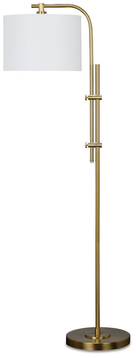 Baronvale Floor Lamp - Premium Lamp from Ashley Furniture - Just $104.38! Shop now at Furniture Wholesale Plus  We are the best furniture store in Nashville, Hendersonville, Goodlettsville, Madison, Antioch, Mount Juliet, Lebanon, Gallatin, Springfield, Murfreesboro, Franklin, Brentwood