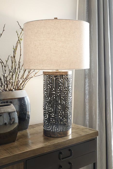 Dayo Table Lamp - Premium Lamp from Ashley Furniture - Just $148.51! Shop now at Furniture Wholesale Plus  We are the best furniture store in Nashville, Hendersonville, Goodlettsville, Madison, Antioch, Mount Juliet, Lebanon, Gallatin, Springfield, Murfreesboro, Franklin, Brentwood