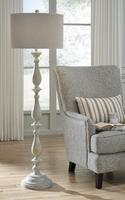 Bernadate Floor Lamp - Premium Lamp from Ashley Furniture - Just $122.03! Shop now at Furniture Wholesale Plus  We are the best furniture store in Nashville, Hendersonville, Goodlettsville, Madison, Antioch, Mount Juliet, Lebanon, Gallatin, Springfield, Murfreesboro, Franklin, Brentwood