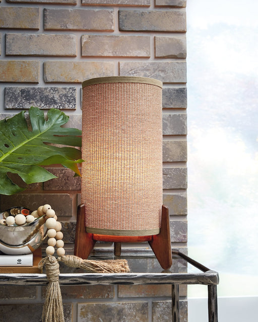 Ladwell Table Lamp - Premium Lamp from Ashley Furniture - Just $69.07! Shop now at Furniture Wholesale Plus  We are the best furniture store in Nashville, Hendersonville, Goodlettsville, Madison, Antioch, Mount Juliet, Lebanon, Gallatin, Springfield, Murfreesboro, Franklin, Brentwood