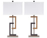 Syler Table Lamp (Set of 2) - Premium Lamp Set from Ashley Furniture - Just $113.20! Shop now at Furniture Wholesale Plus  We are the best furniture store in Nashville, Hendersonville, Goodlettsville, Madison, Antioch, Mount Juliet, Lebanon, Gallatin, Springfield, Murfreesboro, Franklin, Brentwood