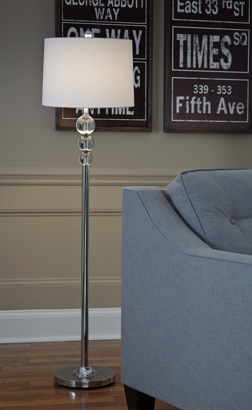 Joaquin Floor Lamp - Premium Lamp from Ashley Furniture - Just $104.38! Shop now at Furniture Wholesale Plus  We are the best furniture store in Nashville, Hendersonville, Goodlettsville, Madison, Antioch, Mount Juliet, Lebanon, Gallatin, Springfield, Murfreesboro, Franklin, Brentwood