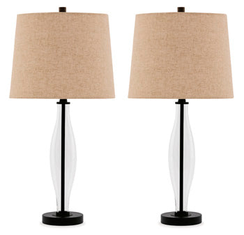 Travisburg Table Lamp (Set of 2) - Premium Lamp Set from Ashley Furniture - Just $113.20! Shop now at Furniture Wholesale Plus  We are the best furniture store in Nashville, Hendersonville, Goodlettsville, Madison, Antioch, Mount Juliet, Lebanon, Gallatin, Springfield, Murfreesboro, Franklin, Brentwood