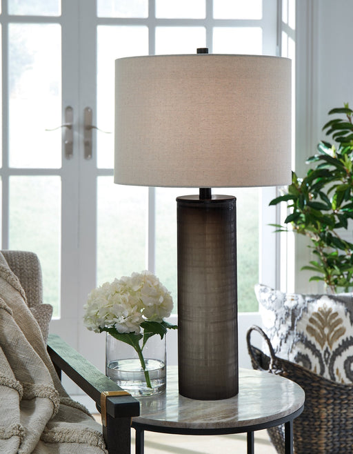 Dingerly Table Lamp - Premium Lamp from Ashley Furniture - Just $95.55! Shop now at Furniture Wholesale Plus  We are the best furniture store in Nashville, Hendersonville, Goodlettsville, Madison, Antioch, Mount Juliet, Lebanon, Gallatin, Springfield, Murfreesboro, Franklin, Brentwood